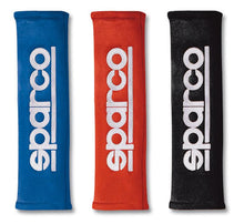 Load image into Gallery viewer, Sparco Belt Pad 2In Alcantara Red