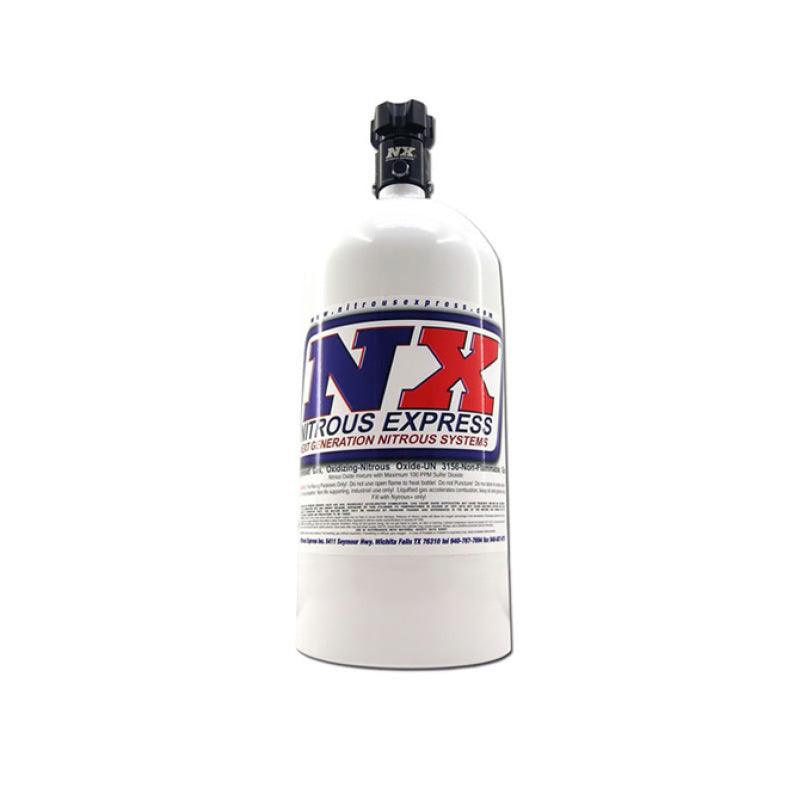 Nitrous Express 5lb Bottle w/Lightning 500 Valve (5.25 Dia x 17.64 Tall) - Corvette Realm