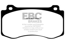 Load image into Gallery viewer, EBC 05-10 Chrysler 300C 6.1 SRT8 Yellowstuff Front Brake Pads (Excl 6 Piston Calipers) - Corvette Realm