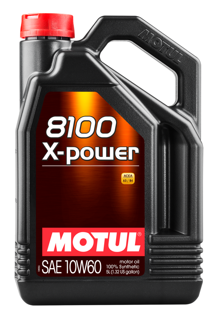 Motul 5L Synthetic Engine Oil 8100 10W60 X-Power