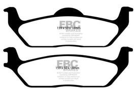 EBC 11 Ford F150 3.5 Twin Turbo (2WD) 6 Lug Greenstuff Rear Brake Pads - Corvette Realm
