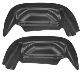 Husky Liners 14-15 Chevy/GMC Silverado/Sierra Black Rear Wheel Well Guards - Corvette Realm