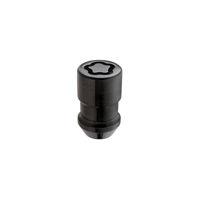 McGard Wheel Lock Nut Set - 5pk. (Cone Seat) 1/2-20 / 3/4 &13/16 Dual Hex / 1.46in. Length - Black - Corvette Realm