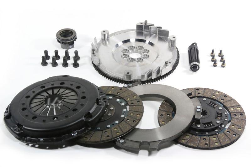 DKM Clutch BMW E34/E36/E39/E46/Z3 (6 Cyl) MS Twin Disc Clutch w/Steel Flywheel (660 ft/lbs Torque) - Corvette Realm