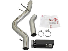 Load image into Gallery viewer, aFe LARGE BORE HD 5in 409-SS DPF-Back Exhaust w/Black Tip 2017 GM Duramax V8-6.6L (td) L5P - Corvette Realm