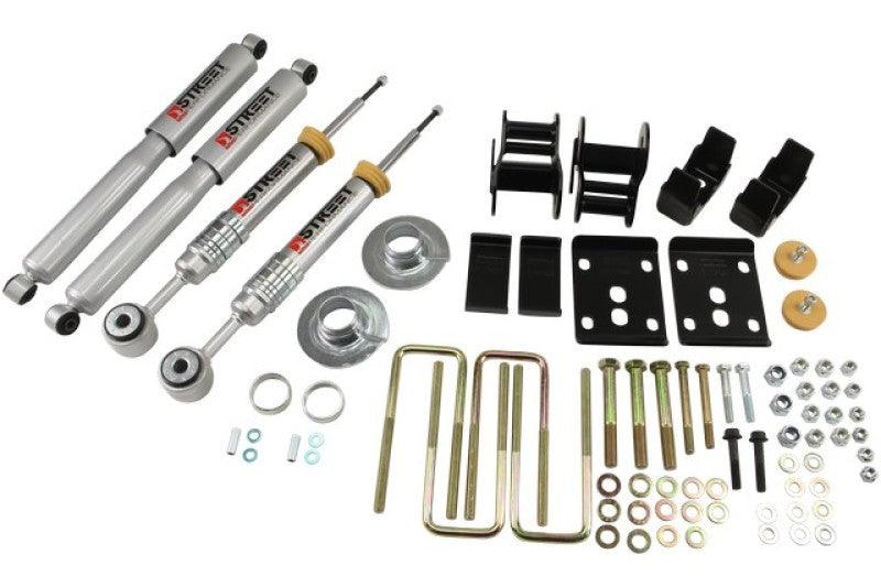 Belltech Lowering Kit 09-13 Ford F150 Ext Cab/Quad Cab Short Bed 2WD 2in or 3in F/4in Rear w/ Shocks - Corvette Realm