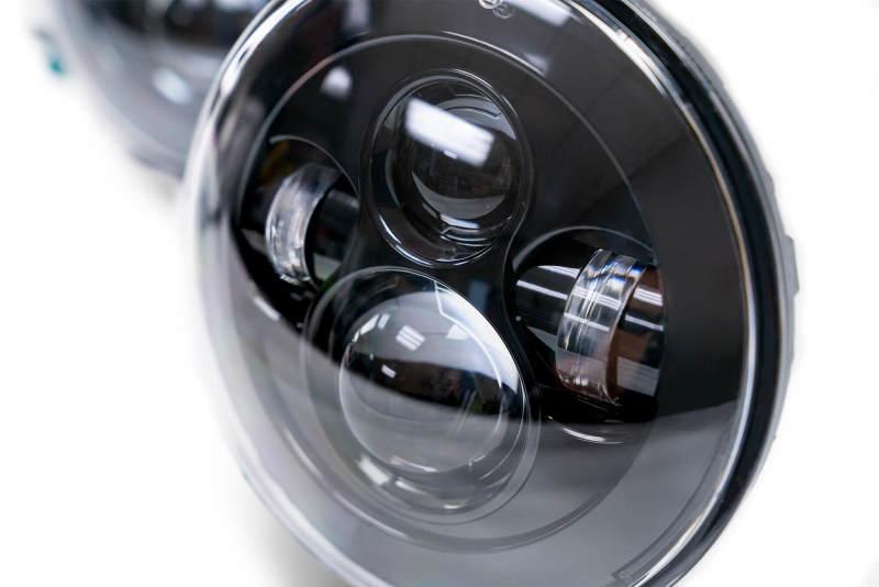 DV8 Offroad 07-18 Jeep Wrangler JK LED Projector Headlights - Corvette Realm