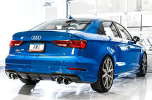 Load image into Gallery viewer, AWE Tuning Audi 8V S3 Track Edition Exhaust w/Chrome Silver Tips 102mm - Corvette Realm