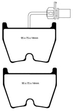 Load image into Gallery viewer, EBC 06-09 Audi RS4 4.2 (Cast Iron Rotors) Yellowstuff Front Brake Pads - Corvette Realm
