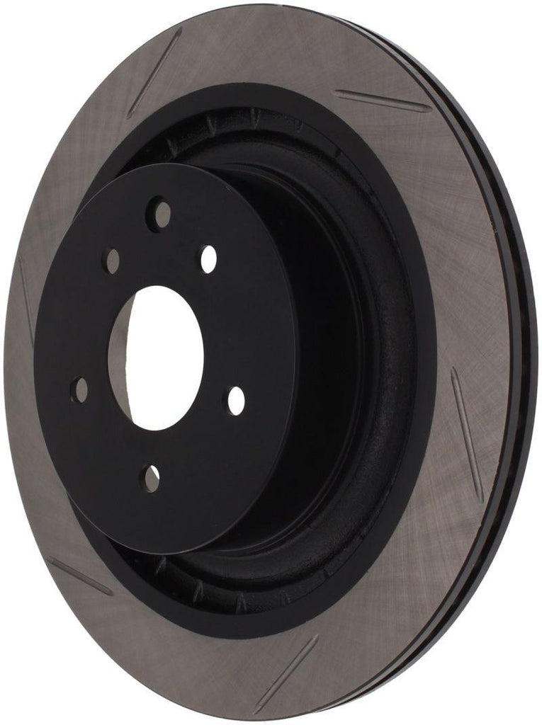 StopTech Power Slot Nissan 370z / Infiniti G37 SportStop Slotted Rear Right Rotor - Corvette Realm