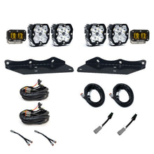 Load image into Gallery viewer, Baja Designs 17-20 Ford Raptor Squadron SAE 2.0/S2 Fog Pocket Kit Sportsman (SAE Fog) - Baja Amber