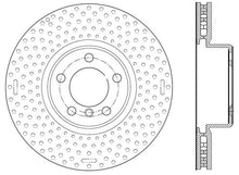 Load image into Gallery viewer, StopTech 12-15 BMW 335i Drilled Right Front Rotor - Corvette Realm