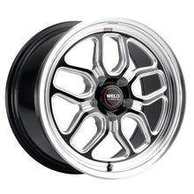 Load image into Gallery viewer, Weld S107 17X11 Laguna 5X127 ET-44 BS4.25 Gloss Black MIL Dia 78.1 - Corvette Realm