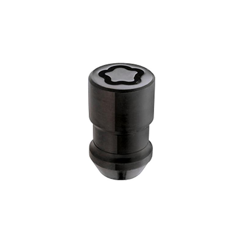 McGard Wheel Lock Nut Set - 5pk. (Cone Seat) 1/2-20 / 3/4 &13/16 Dual Hex / 1.46in. Length - Black - Corvette Realm