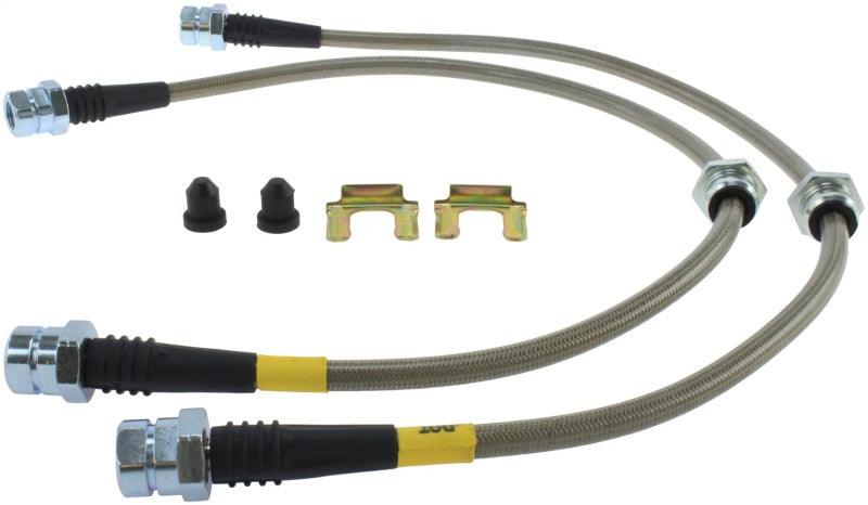 StopTech 08-12 VW Golf R32/Golf R Front Stainless Steel Brake Line Kit - Corvette Realm