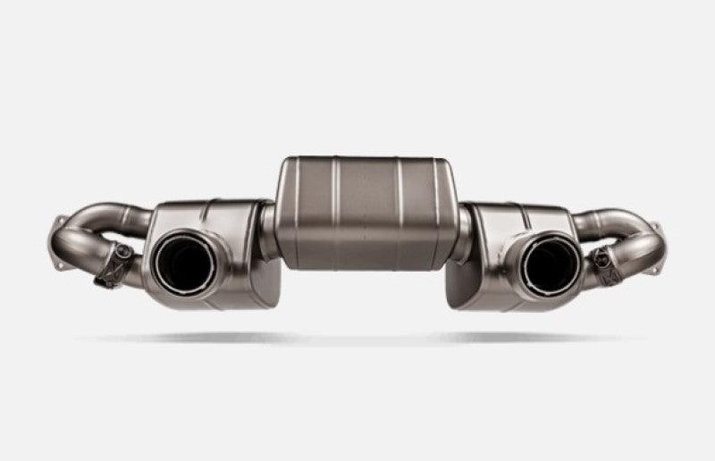 Akrapovic 2022+ Porsche 718 Cayman GT4 RS Slip-On Race Line (Titanium) - Corvette Realm