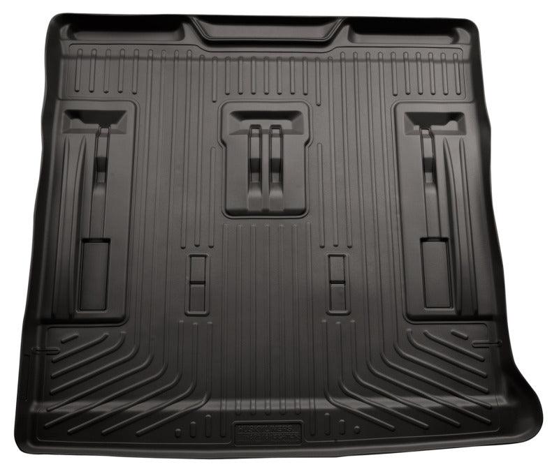 Husky Liners 07-13 GM Escalade/Suburban/Yukon WeatherBeater Black Rear Cargo Liners - Corvette Realm