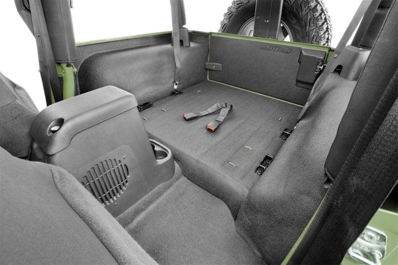 BedRug 97-06 Jeep TJ Rear 4pc BedTred Cargo Kit (Incl Tailgate) - Corvette Realm