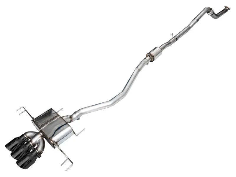 AWE Tuning 2023 Honda Civic Type R FL5 Touring Edition Exhaust w/ Triple Diamond Black Tips - Corvette Realm