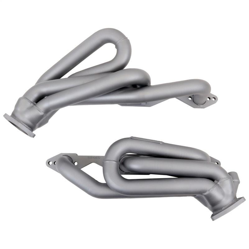 BBK 96-98 GM Truck SUV 5.0 5.7 Shorty Tuned Length Exhaust Headers - 1-5/8 Titanium Ceramic - Corvette Realm
