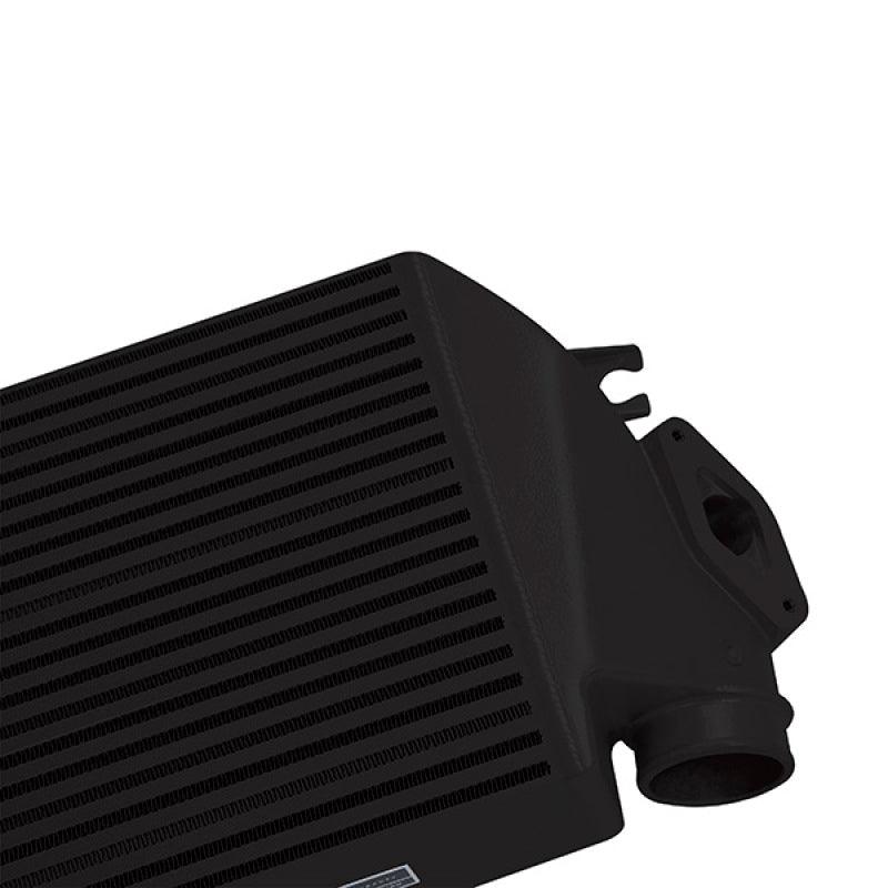 Mishimoto 08-14 Subaru WRX Top-Mount Intercooler Kit - Powder Coated Black & Black Hoses - Corvette Realm