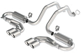 Borla C5 Corvette 5.7L 8cyl 4spd/6spd RWD Classic S-Type Cat-Back Exhaust