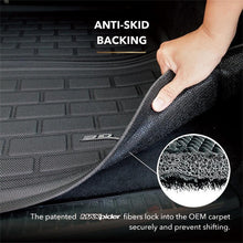Load image into Gallery viewer, 3D MAXpider 20-23 Tesla Model Y 2nd Row Seatback Protector Kagu Cargo Liner - Black - Corvette Realm