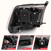 Load image into Gallery viewer, ANZO 2009-2018 Dodge Ram 1500 Projector Plank Style Switchback H.L Halo Chrome Amber (OE Style) - Corvette Realm