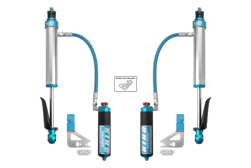 King Shocks 2022+ Toyota Tundra Rear 2.5 Dia Remote Reservoir Coilover & Adjuster (Pair) - Corvette Realm