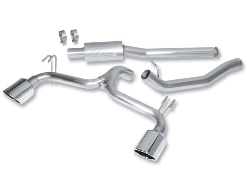 Borla 09-15 Mitsubishi Lancer Ralliart 2.0L 4cyl MT 6spd AWD Catback Exhaust - Corvette Realm