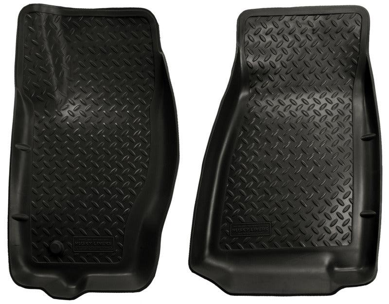 Husky Liners 05-10 Jeep Grand Cherokee/Commander Classic Style Black Floor Liners - Corvette Realm