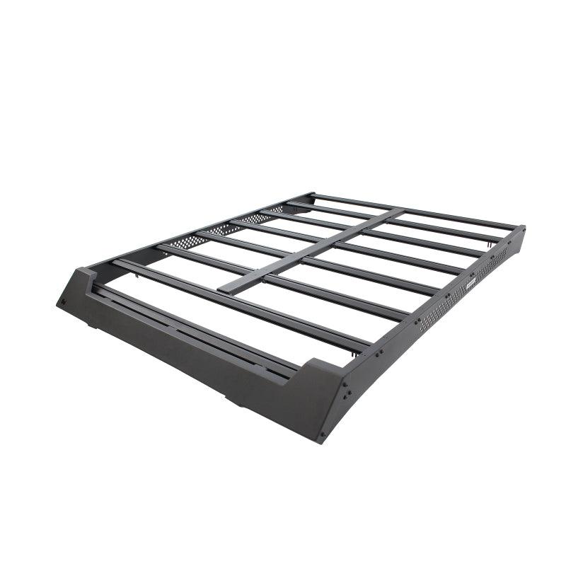 Go Rhino 22-23 Toyota Tundra CrewMax Ceros Low Profile Roof Rack - Tex. Blk - Corvette Realm