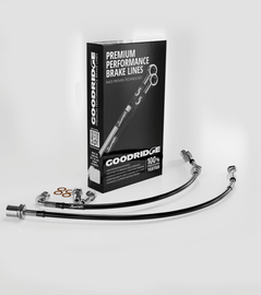 Goodridge 05-19 Chrysler 300 Stainless Steel Rear Brake Lines - Corvette Realm