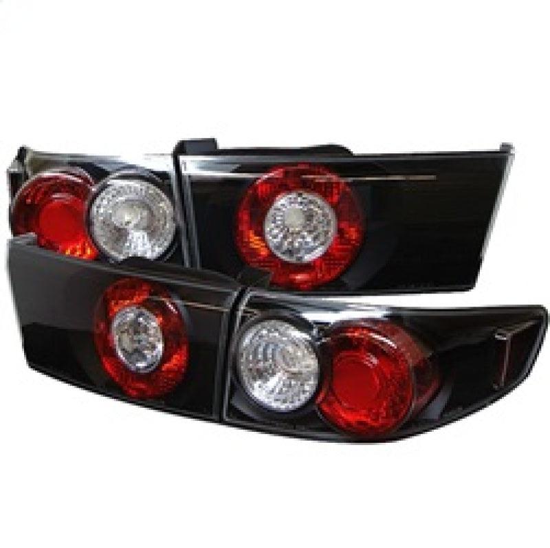 Spyder Honda Accord 03-05 4Dr Euro Style Tail Lights Black ALT-YD-HA03-4D-BK - Corvette Realm