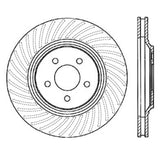 StopTech Power Slot 94-04 Ford Mustang Front Left Slotted Rotor