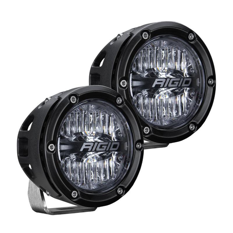 Rigid Industries 2021 Ford Bronco A-Pillar Light Kit (Incl. 360-spot and 360-Drive) - Corvette Realm