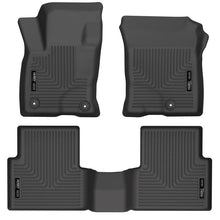 Load image into Gallery viewer, Husky Liners 21-22 Ford Bronco Sport WeatherBeater Front &amp; 2nd Seat Floor Liners (Black) - Corvette Realm