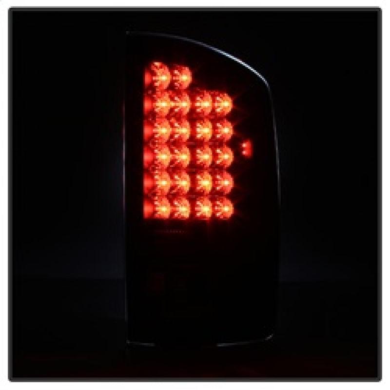 Spyder Dodge Ram 02-06 1500/Ram 2500/3500 03-06 LED Tail Light Black ALT-YD-DRAM02-LED-BK - Corvette Realm