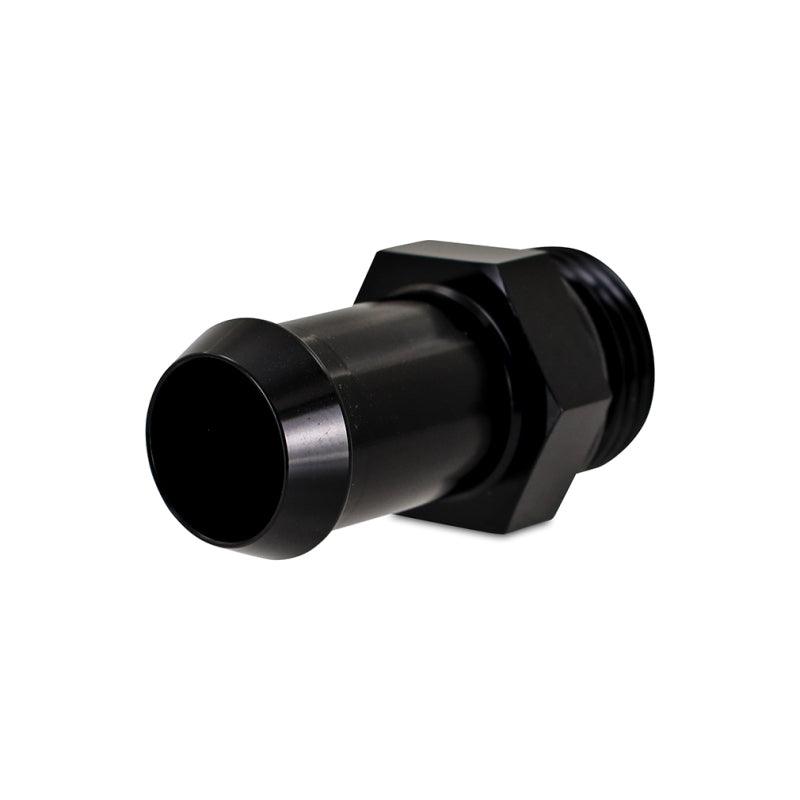 Mishimoto -10 ORB to 3/4in Hose Barb Aluminum Fitting - Black - Corvette Realm