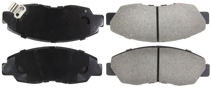StopTech Performance 98-02 Honda Accord Coupe/Sedan 4cyl Rear Drum/Disc Front Brake Pads - Corvette Realm