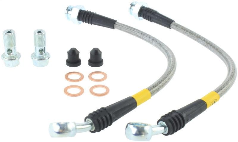 StopTech 03-07 Hummer H2 Stainless Steel Rear Brake Lines - Corvette Realm