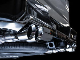 AWE Tuning 4th Gen GM 1500 5.3L 0FG Catback Split Rear Exit (w/ Bumper Cutouts) - Quad Chrome Tips - Corvette Realm