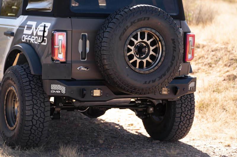 DV8 Offroad 21-22 Ford Bronco MTO Series Rear Bumper - Corvette Realm