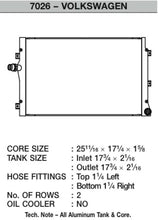 Load image into Gallery viewer, CSF 06-09 Volkswagen Golf/GTI / 06-09 Volkswagen Jetta/GLI Radiator - Corvette Realm