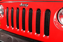 Load image into Gallery viewer, Rugged Ridge Grille Insert Black 07-18 Jeep Wrangler - Corvette Realm