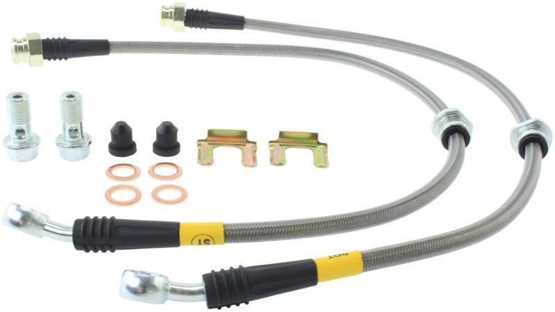 StopTech 04-07 STi Stainless Steel Rear Brake Lines - Corvette Realm