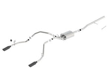 Load image into Gallery viewer, Borla 14-19 Silverado / Sierra 1500 Cat-Back S-Type Exhaust 2.75in Into Dual 2.25in Out 4in Split Rear Exit-Black Chrome