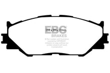 Load image into Gallery viewer, EBC 06-08 Lexus IS250 2.5 Redstuff Front Brake Pads - Corvette Realm