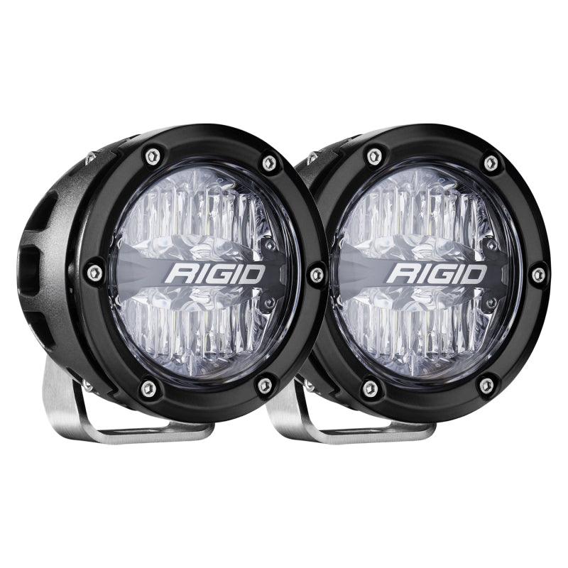 Rigid Industries 360-Series 4in LED Off-Road Drive Beam - RGBW (Pair) - Corvette Realm