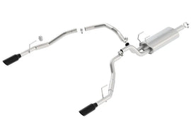 Borla 09-24 Dodge Ram 1500 5.7L V8 3in to Dual 2.5in Single Round Rolled Angle-Cut S-type Exhaust